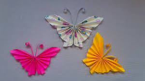 Hướng dẫn gấp con bướm bằng giấy đơn giản II Origami butterfly II V2 | Tập Hợp chủ đề nói về day gap giay origami đúng nhất - Sơn Dương Paper