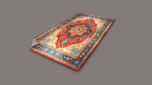 persian rug 3d model