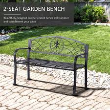 Outsunny 51 Outdoor Patio Garden Bench