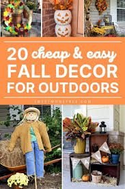 20 outdoor fall decor ideas sweet