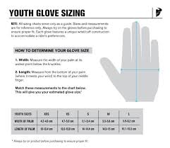 Thor Youth Motocross Glove Sizing Chart Hfx Motorsports