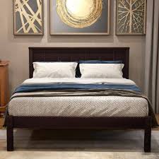 Bed Frame Wood Bed With Wood Slats