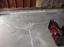 how to repair garage concrete floor