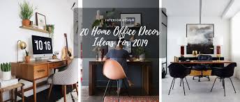 Is your home office in desperate need of a new look? 20 Inspirational Home Office Decor Ideas For 2019