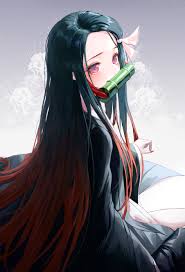 She has long black hair. Long Black Hair Anime Girl Posted By Zoey Anderson