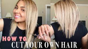 And we agree with the commenters who said. How To Cut Your Own Hair At Home Diy Layered Haircut Tutorial Youtube