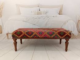 Handmade Furniture Kilim Ottoman