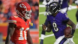 Lamar jackson profile is a popular image resource on the internet handpicked by pngkit. Tyreek Hill Claims He D Lose A Race Against Lamar Jackson