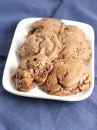 double chocolate pover cookies