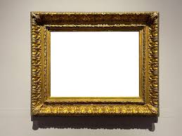 antique golden art fair gallery frame