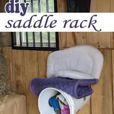 diy horse saddle rack diy danielle