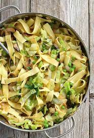 cabbage and noodles hungarian haluski