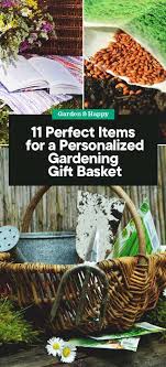Personalized Gardening Gift Basket