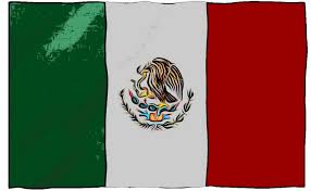 mexico flag st mark tricolr bird