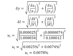 propagate uncertainty for iso iec 17025