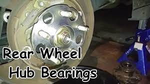 honda odyssey rear wheel hub bearings