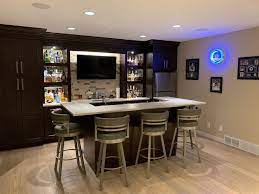 Basement Sports Bar Idea Modern Home