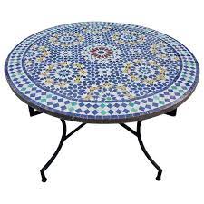 Moroccan Mosaic Table In Multi Color
