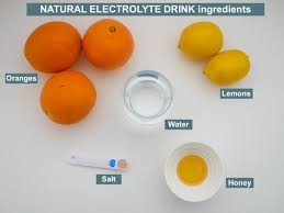 homemade electrolyte drink creative