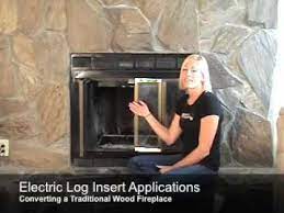 A Dimplex Electric Fireplace Insert