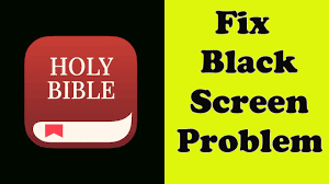 fix holy app black screen problem