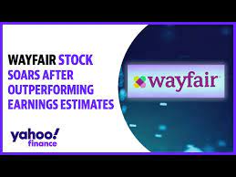wayfair stock soars after outperforming