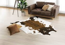 how to clean a cowhide rug