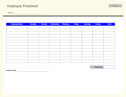 Free Employee Time Sheets Magdalene Project Org