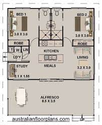 Meters Tiny House Floor Plans Small