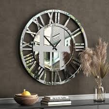 Jeni Round Wall Clock Large Roman
