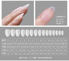 almond clear acrylic nails