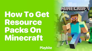 how to get resource packs on minecraft