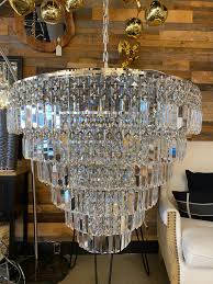 Luxury Crystal Chrome Chandelier