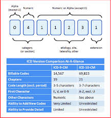 Icd 10 Cm Code Character Description And Icd Version