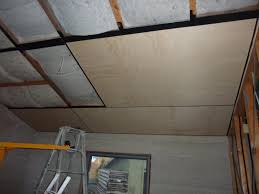 lock up and plywood ceiling installation