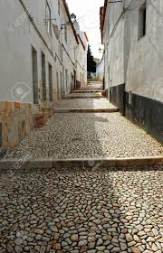 Ultra marmi estremoz, marble effect white large slabs. Stone Paved Street Uphill To The Castle Estremoz Alentejo Stock Photo Picture And Royalty Free Image Image 56837287