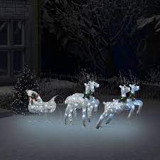 vidaxl reindeer sleigh