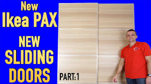 new ikea pax wardrobe with sliding