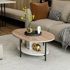 Elis Coffee Table With Shelves