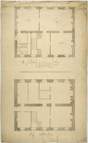 design for an astylar house of 50 feet