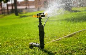 Automatic Sprinkler System Watering