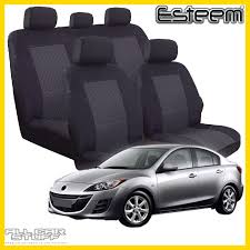Mazda 3 Sedan Seat Covers Bl Black