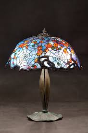Desk Lamp Stained Glass Lamp Cobweb