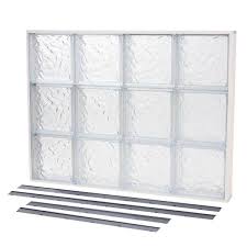 Solid Glass Block Window