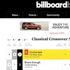 5 Lds Artists Hit Top 10 On This Weeks Billboard Classical