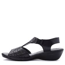 Propet Womens Winnie Medium Wide X Wide Sandals Black