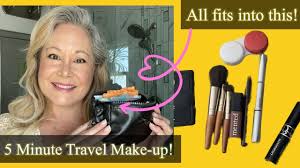 travel makeup my minimalist must haves