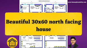 30x60 North Facing House Design House