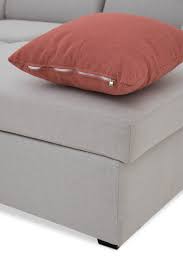 3 Seater L Shape Storage Sofa Bed Grey