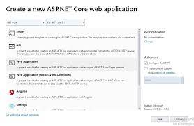 asp net core 3 razor pages project files